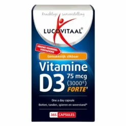 3x Lucovitaal Vitamine D3 D3 75mcg (3000IE) Forte