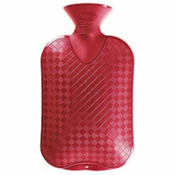 2x Fashy Warmwaterzak Enkele Ribbel Cranberry