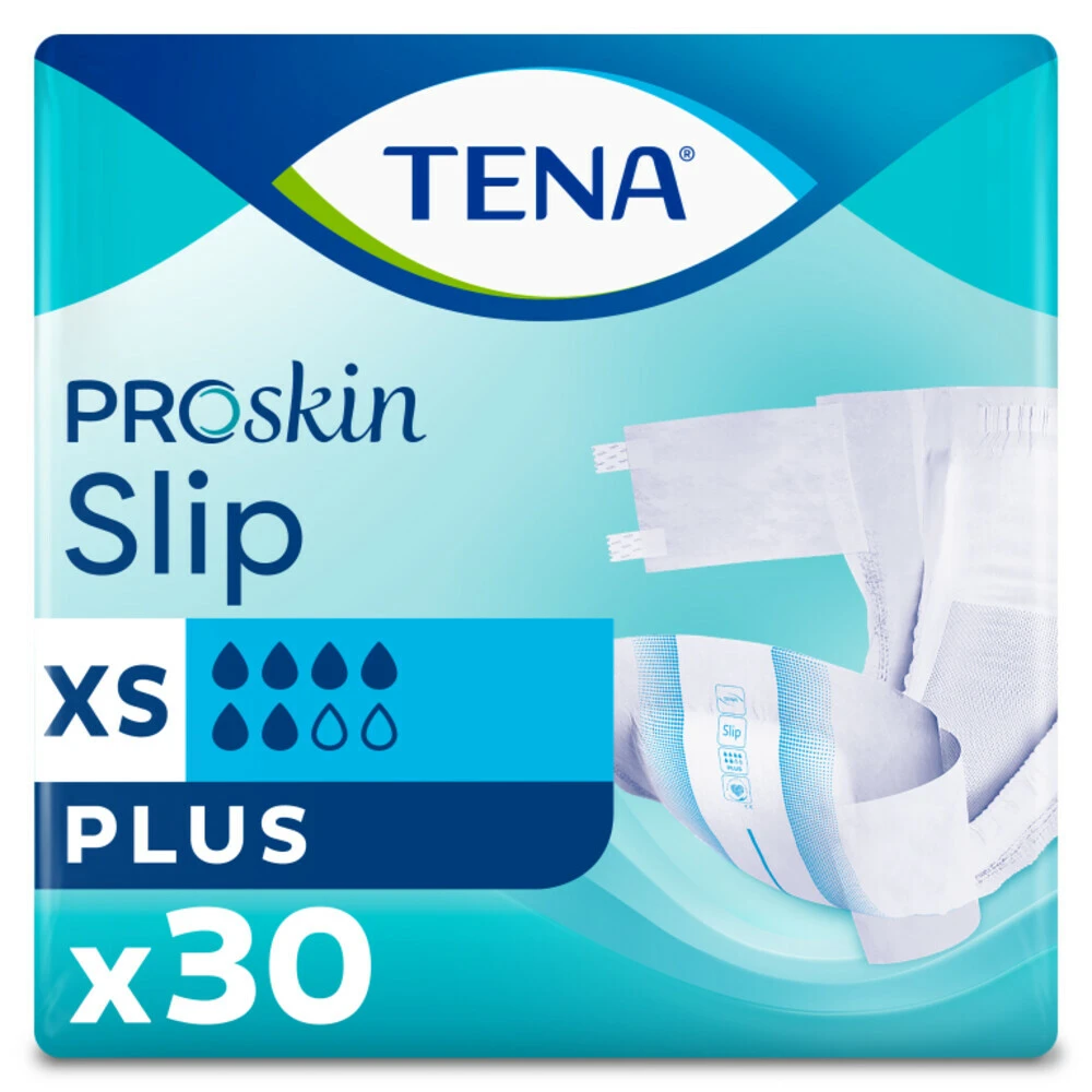 TENA Slip Plus XS ProSkin TENA Slip Plus XS ProSkin -Gezondheidsproducten Winkel 996448